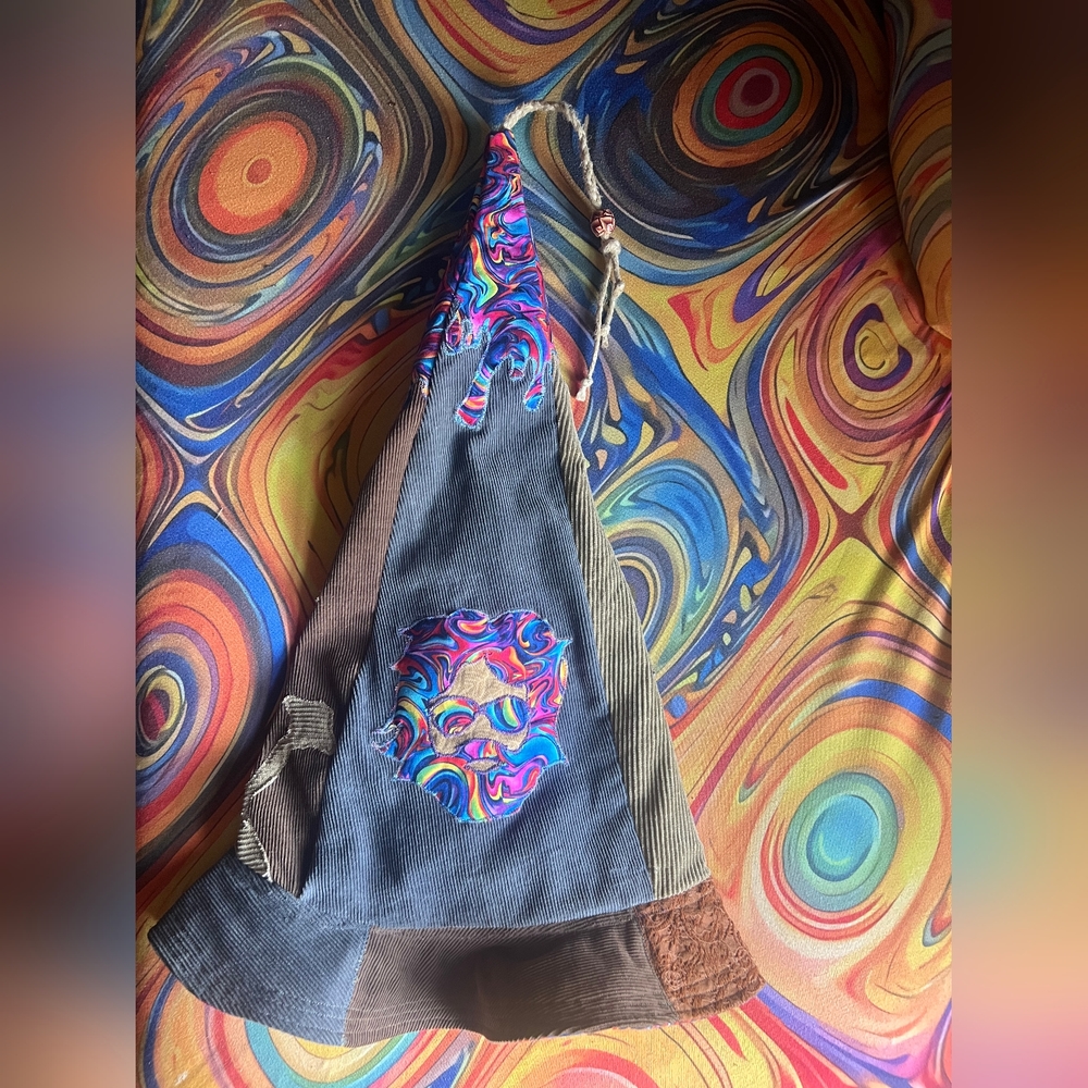 Upcycled Wizard Hat